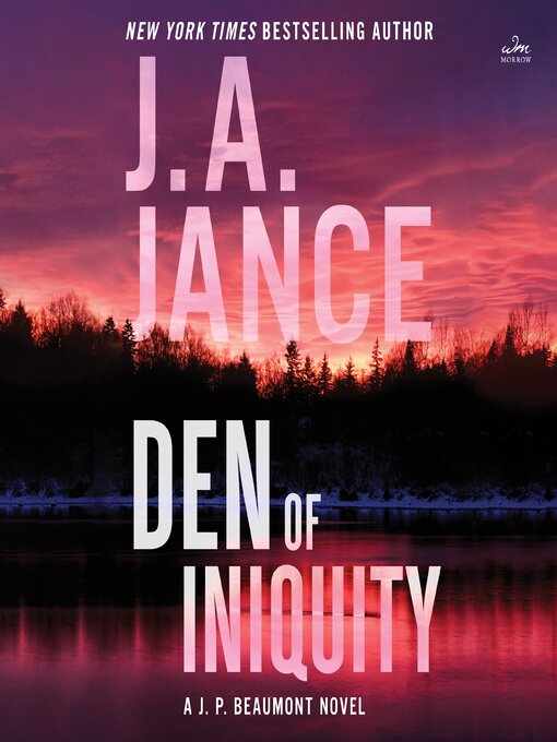 Title details for Den of Iniquity by J. A. Jance - Wait list